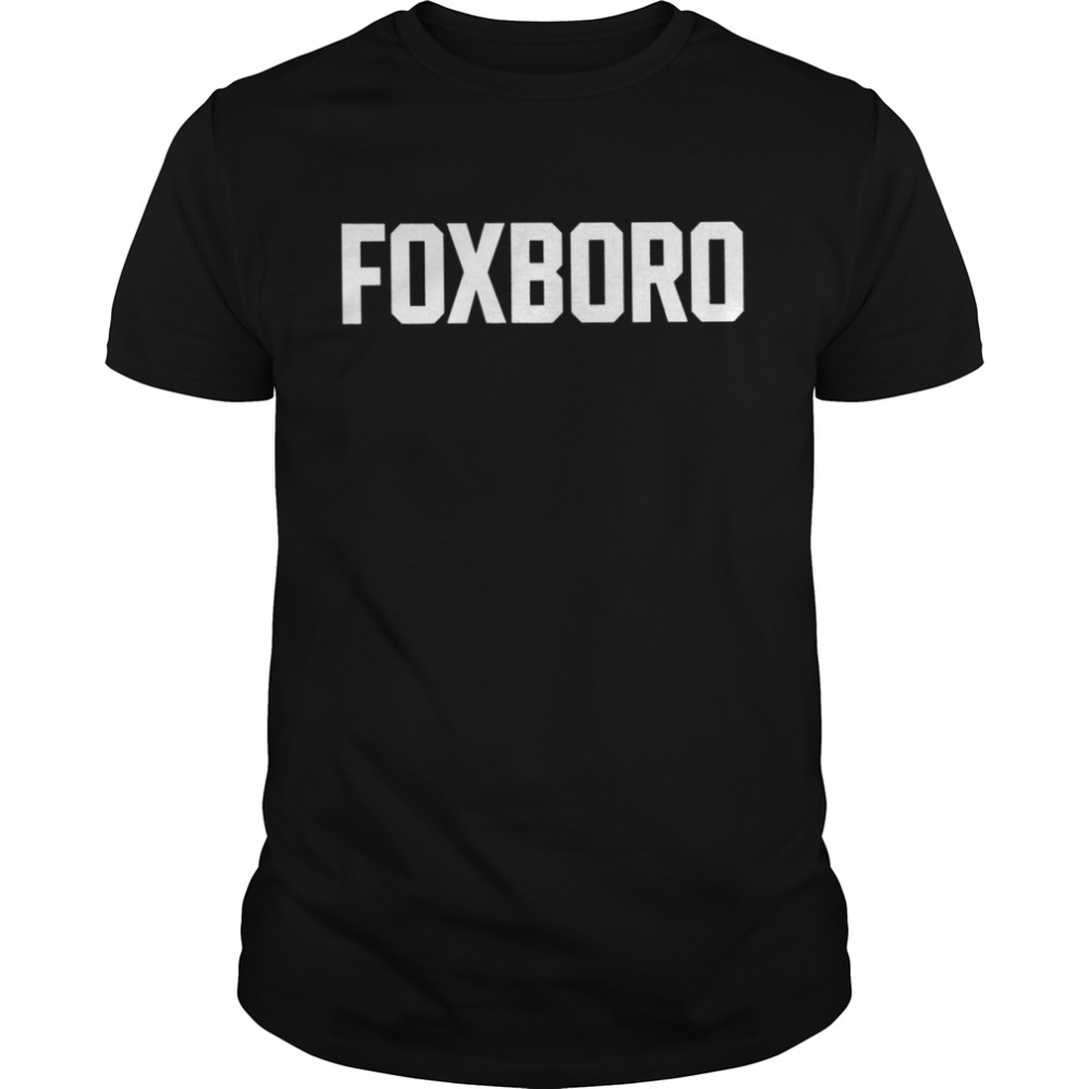 Foxboro logo T-shirt Classic Men's T-shirt