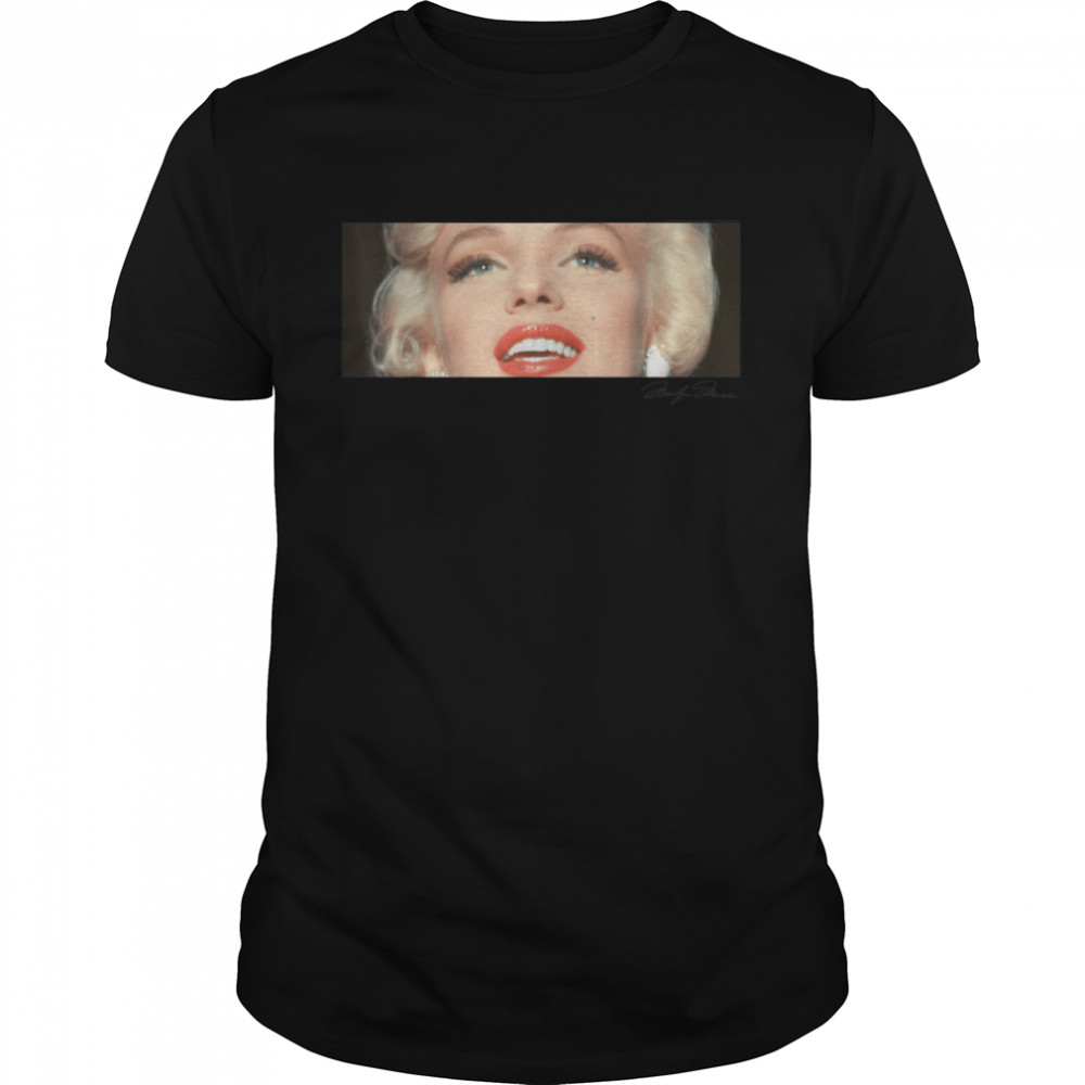 Marilyn Monroe Marilyn Gaze Autograph T-Shirt