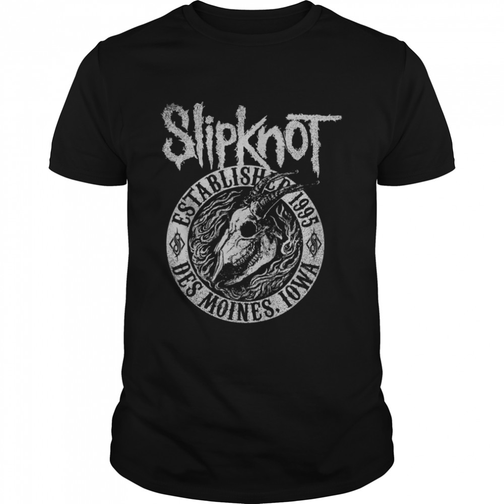 Slipknot Iowa Skull 1995 T-Shirt