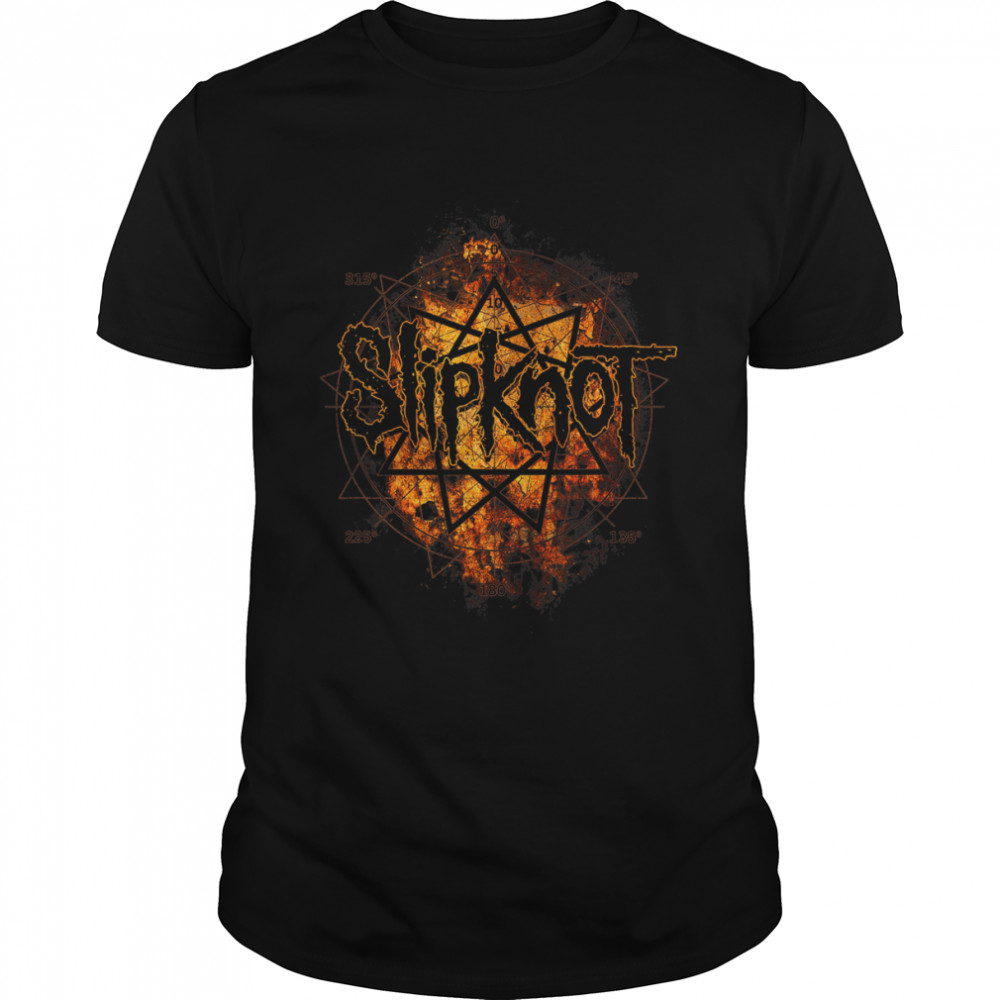 Slipknot Official Snuff Flames T-Shirt
