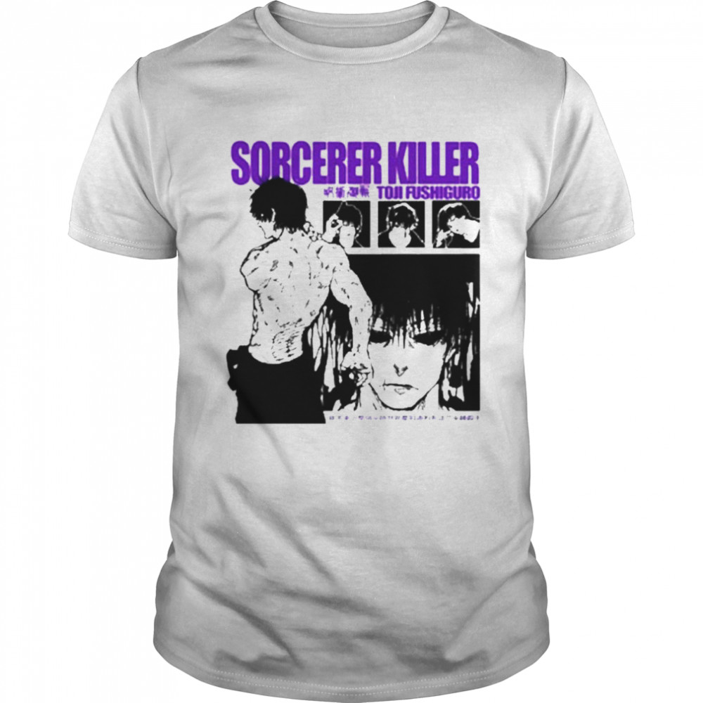 Sorcerer Killer Toji Fushiguro Manga Shirt