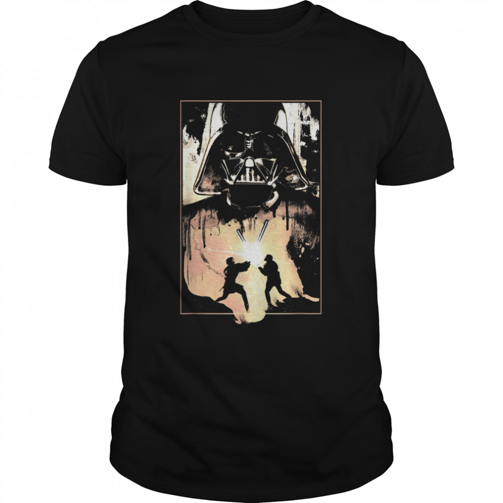 Star Wars Anakin And Obi-Wan Battle Graphic T-Shirt