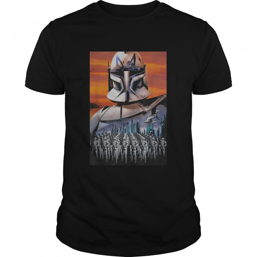 Star Wars Clone Wars Captain Rex Clone Troopers T-Shirt