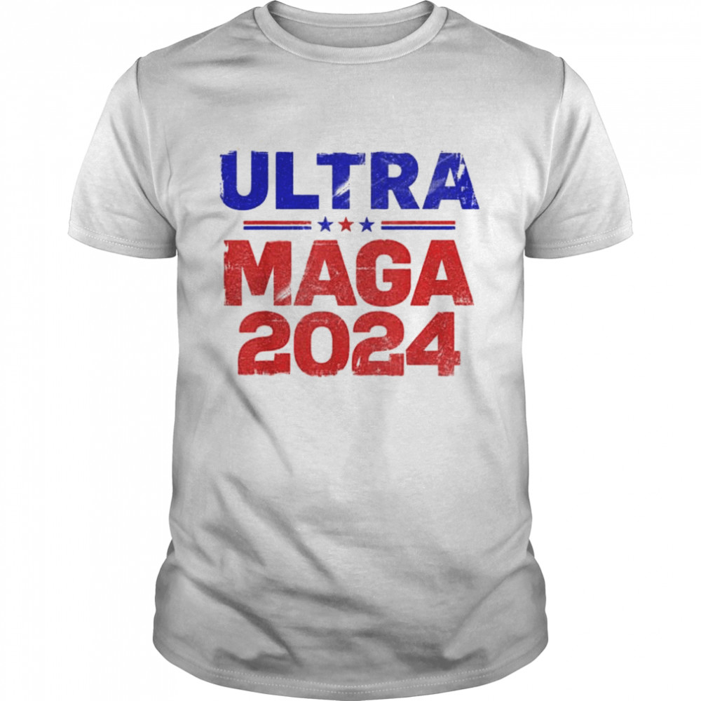Ultra Maga 2024 Proud Ultra-Maga Vintage T- Classic Men's T-shirt