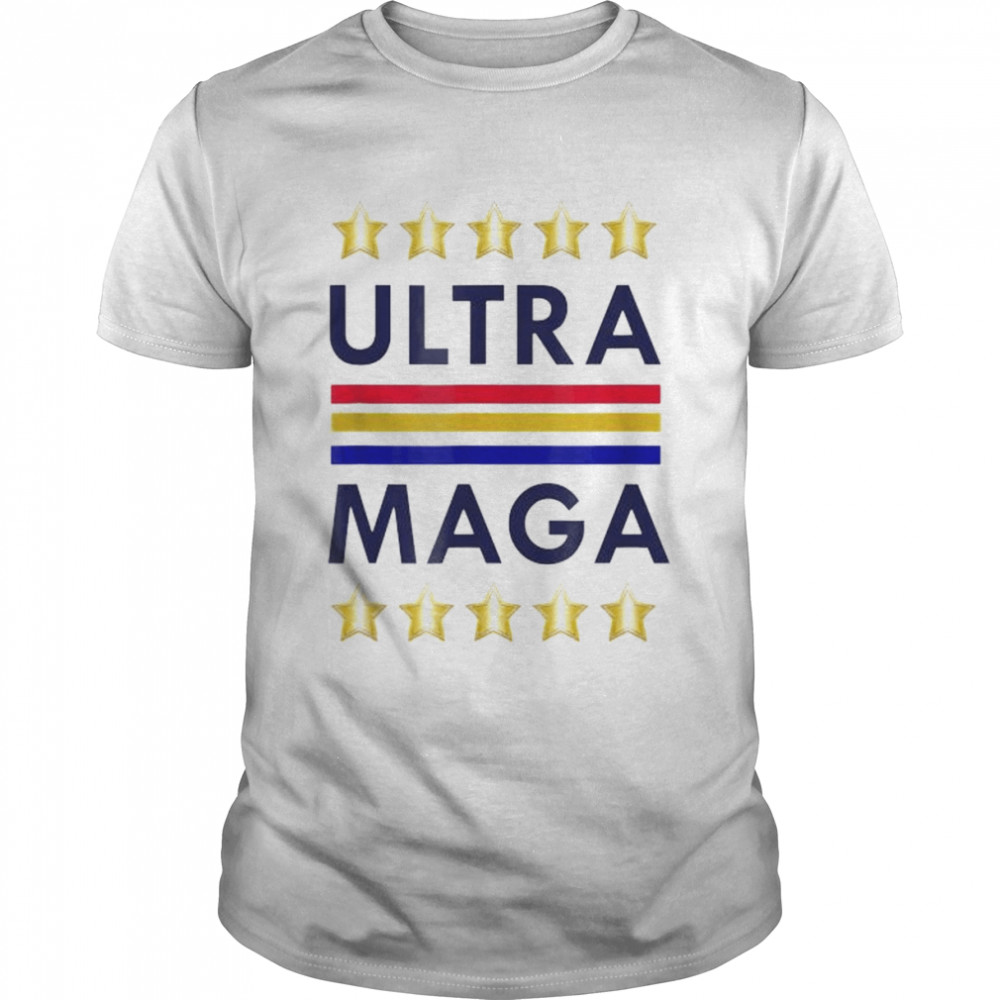 Ultra Maga And Proud Of It Patriotic Usa Tee Shirt