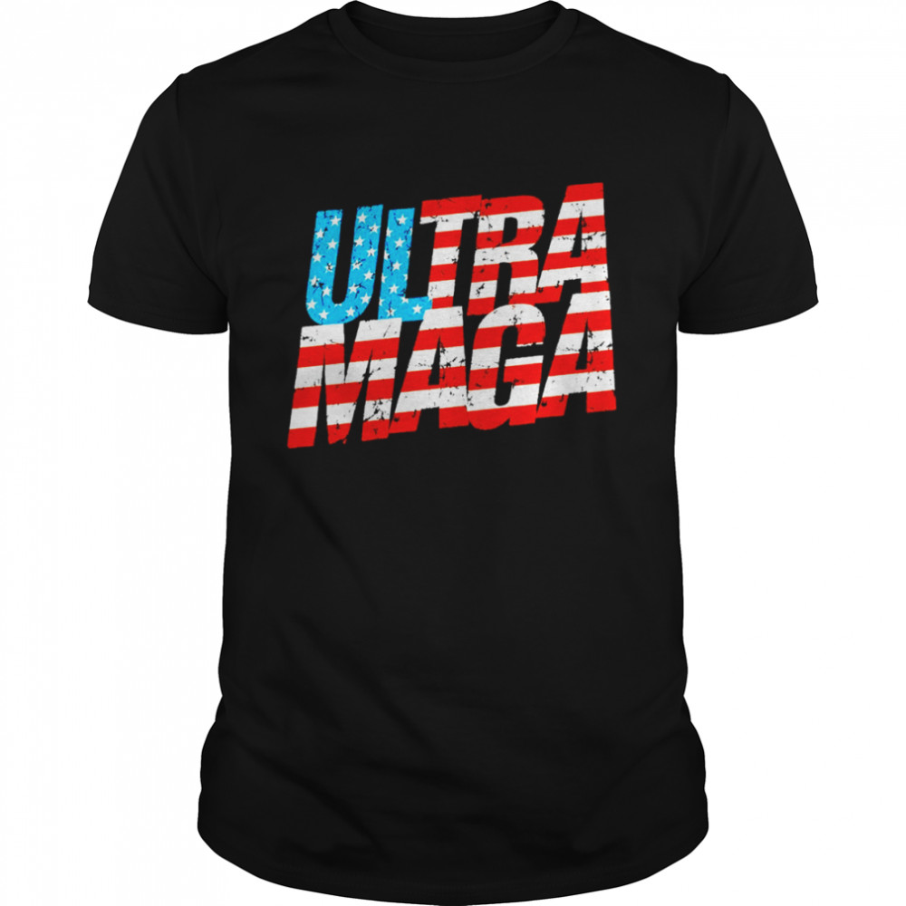 Ultra MAGA Flag shirt Classic Men's T-shirt