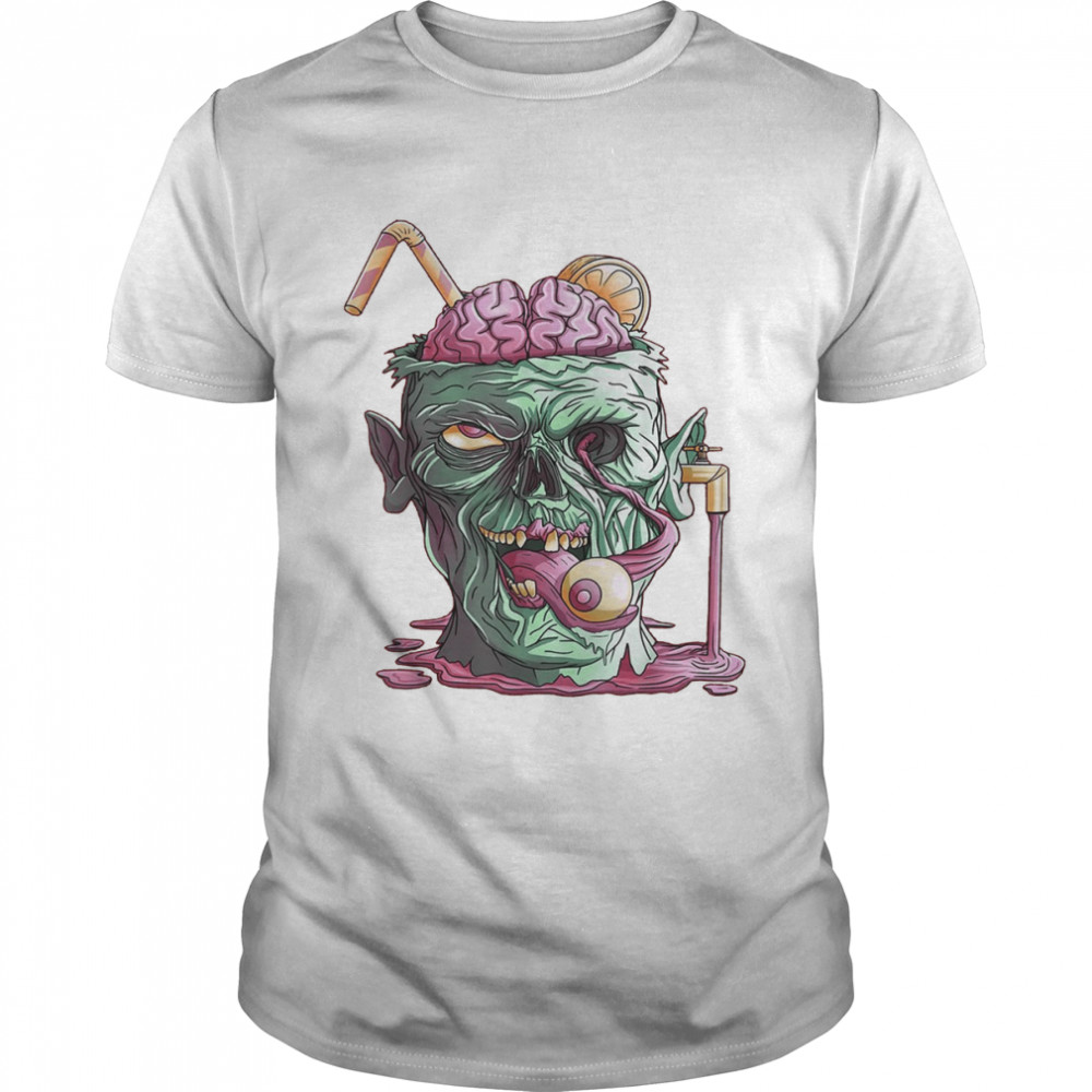 Zombie Face Art T-Shirt