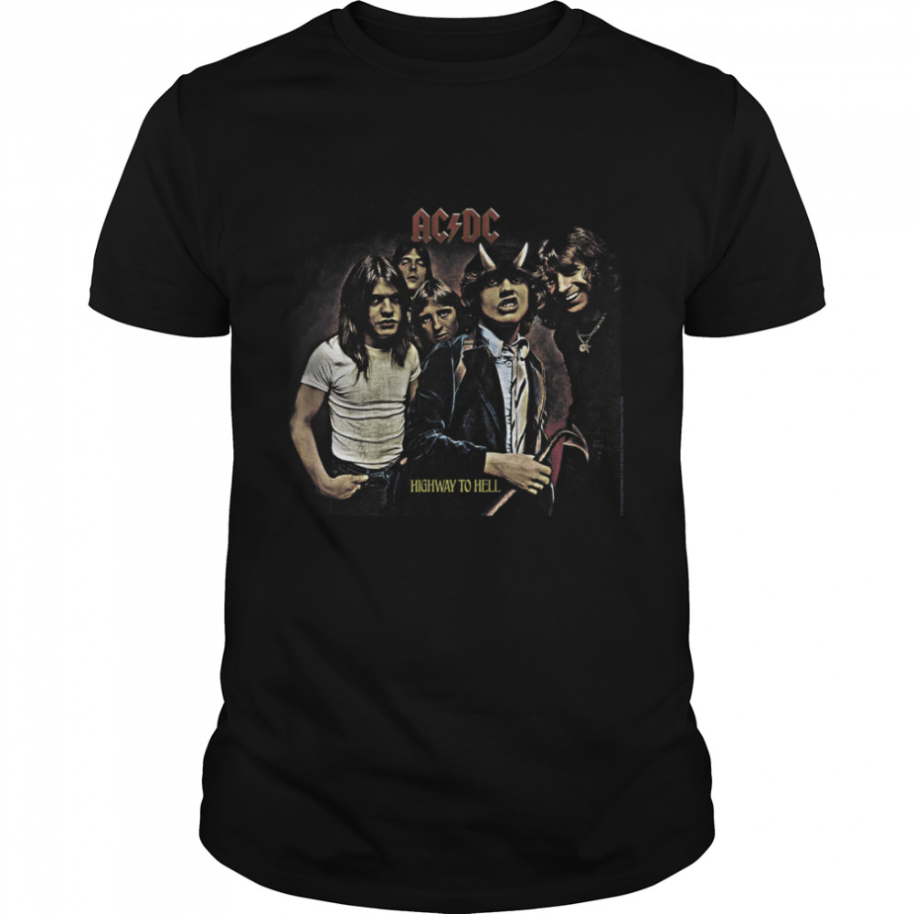 ACDC Highway to Hell Album Artwork T- Classic Men's T-shirt