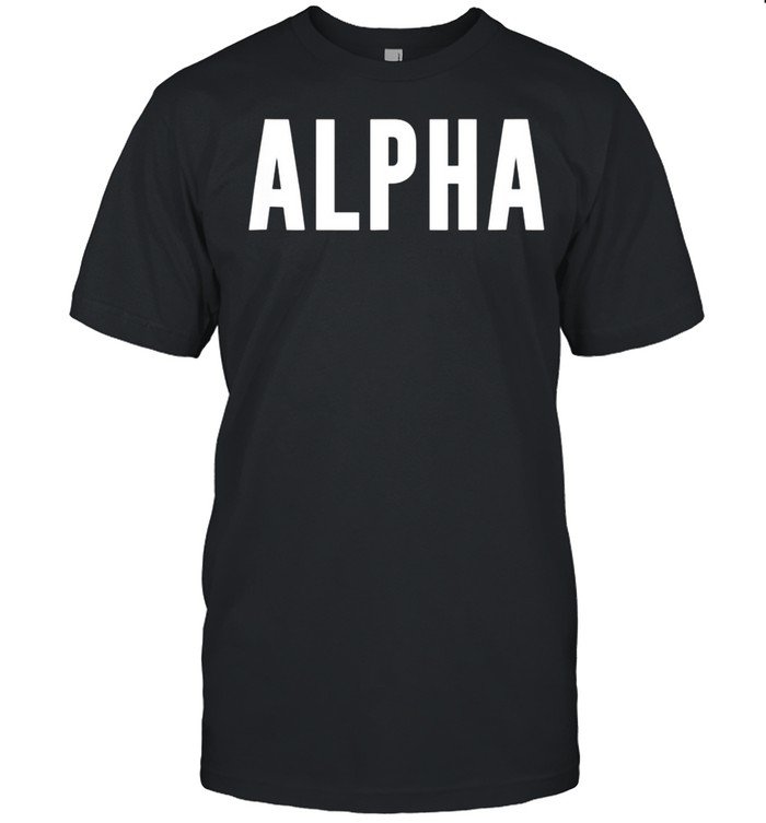 Alpha Tank Shirttopshirt Shirt
