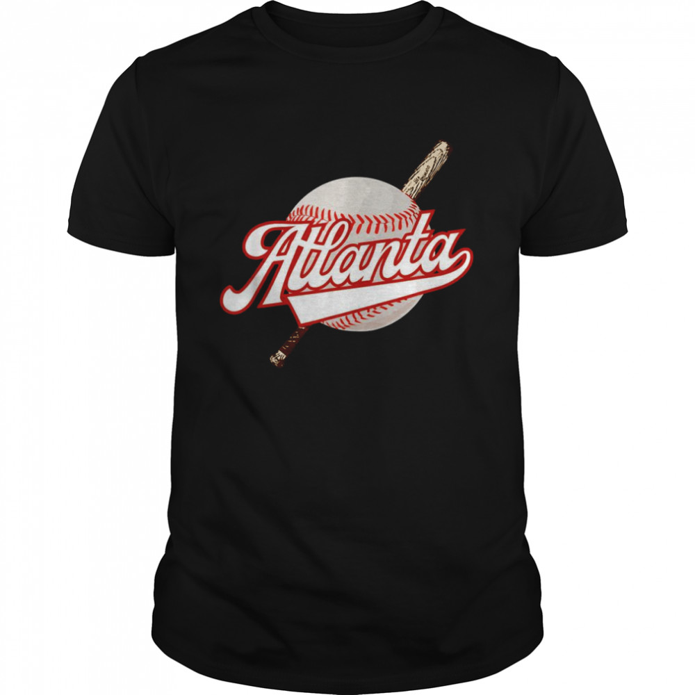 Atlanta Retro Baseballsshirt Shirt
