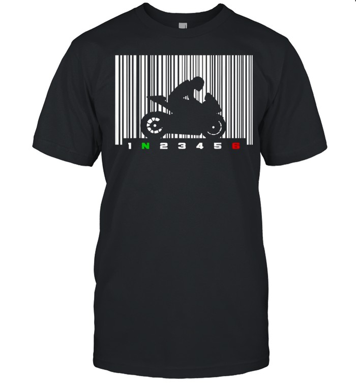 Barcode Motorcycleshirt Shirt