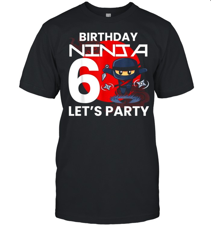 Birthday Ninja Ninjas Karate WarriorShirt Shirt