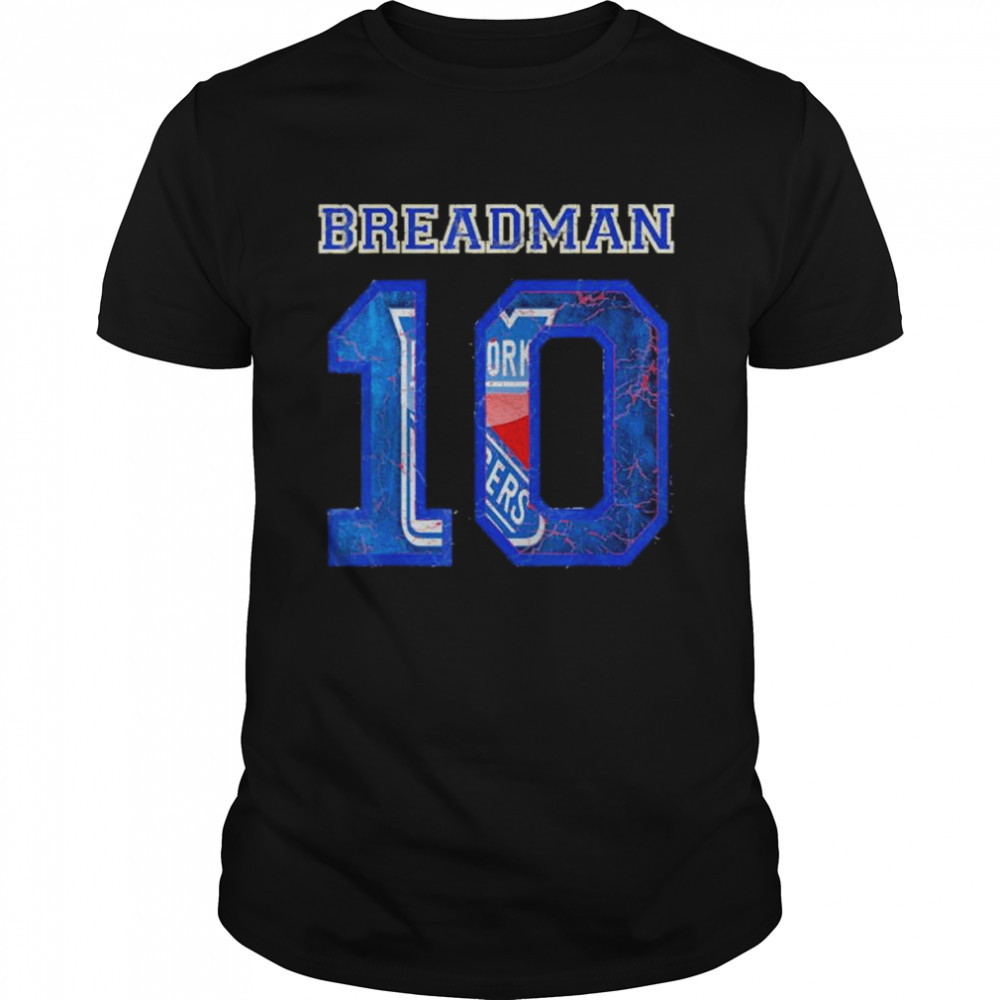 Breadman 10 Panarin New York Professional Ice Hockey Shirt