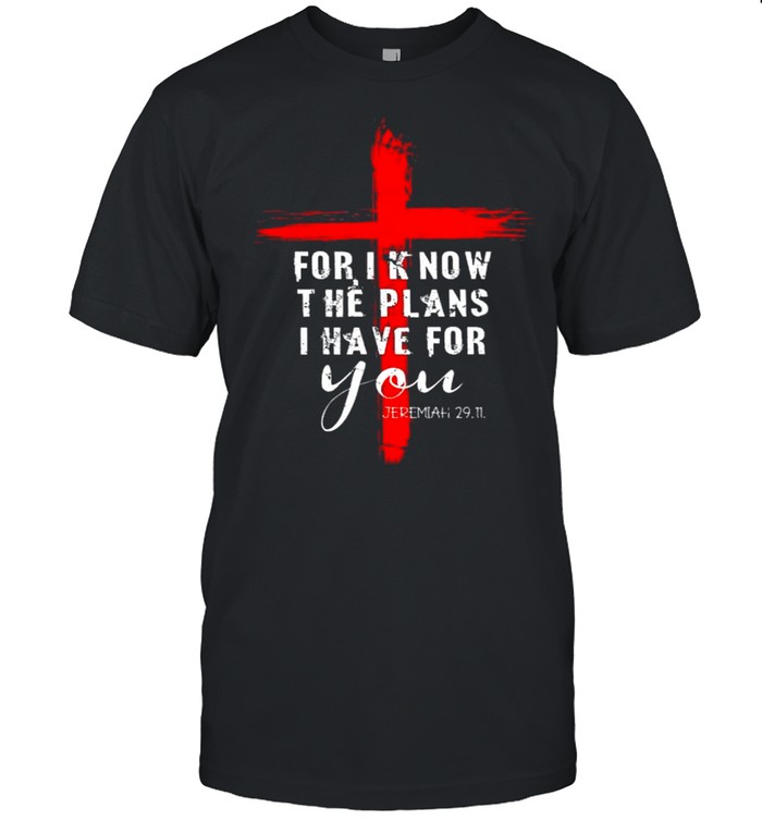 Christian quote faith jeremiah 29.11 shirt Classic Men's T-shirt