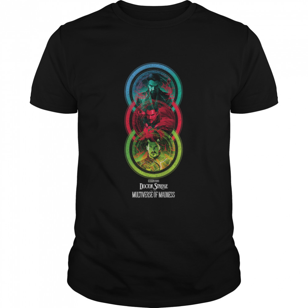 Doctor Strange In The Multiverse Of Madness Circles T-Shirt