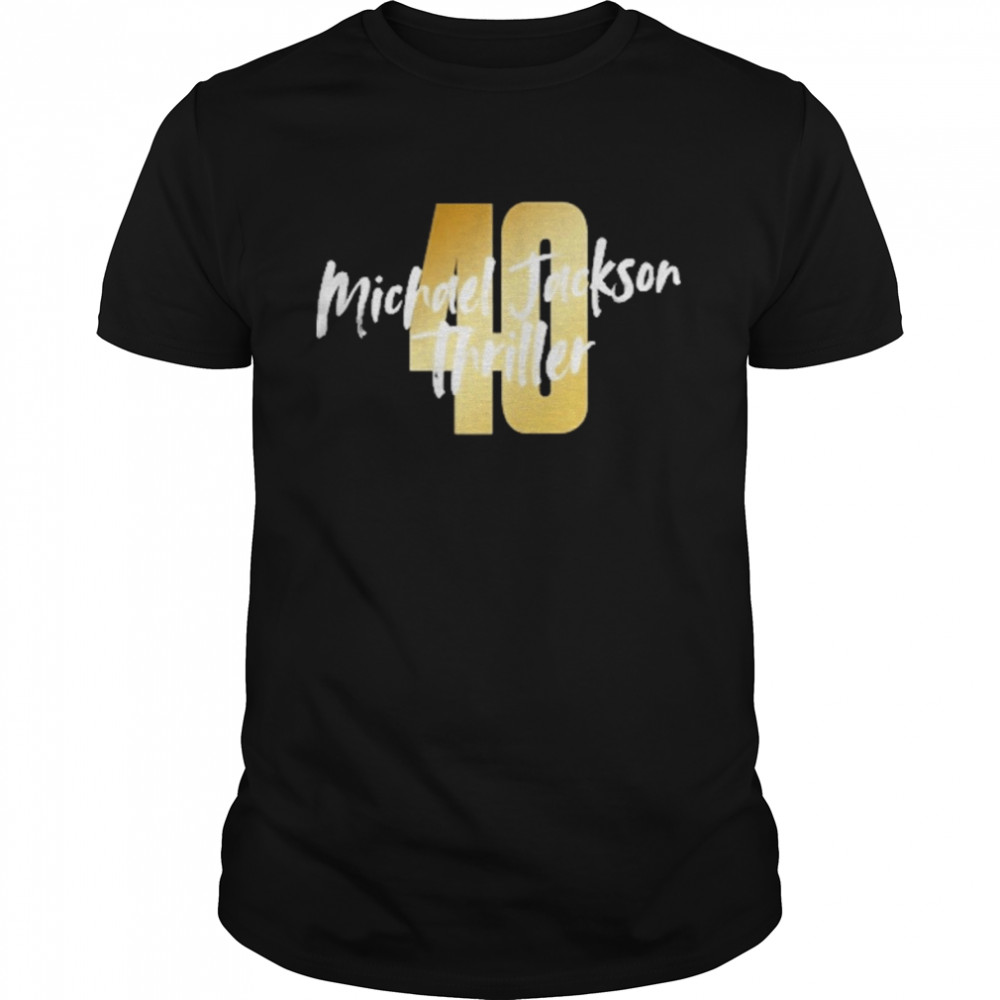 Jackson Thriller 40 Tee  Classic Men's T-shirt