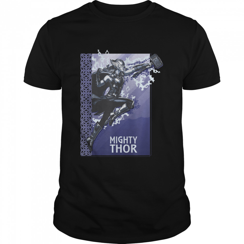 Love and Thunder Jane Foster Mighty Thor Poster T- Classic Men's T-shirt