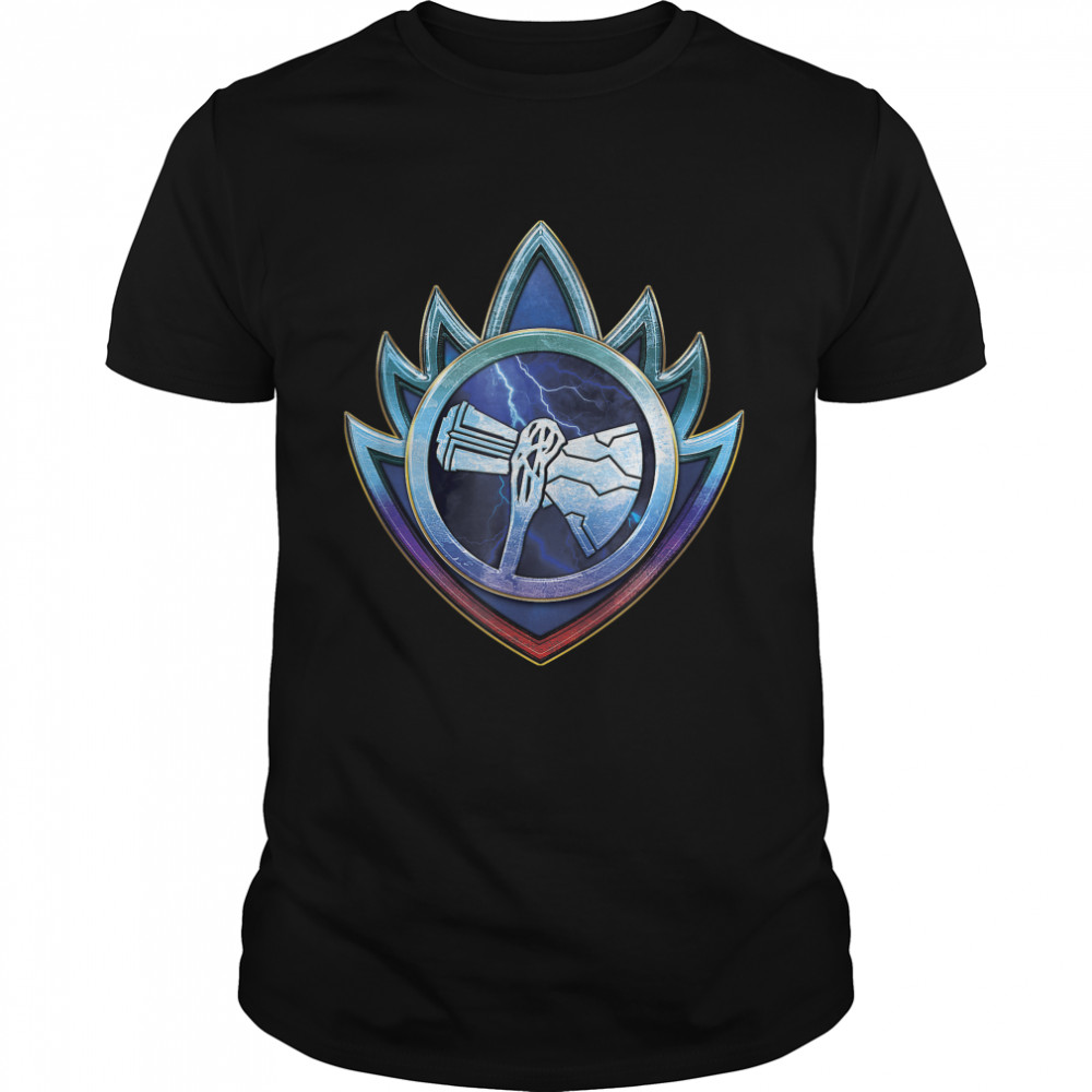 Love And Thunder Stormbreaker Lightning Badge T-Shirt