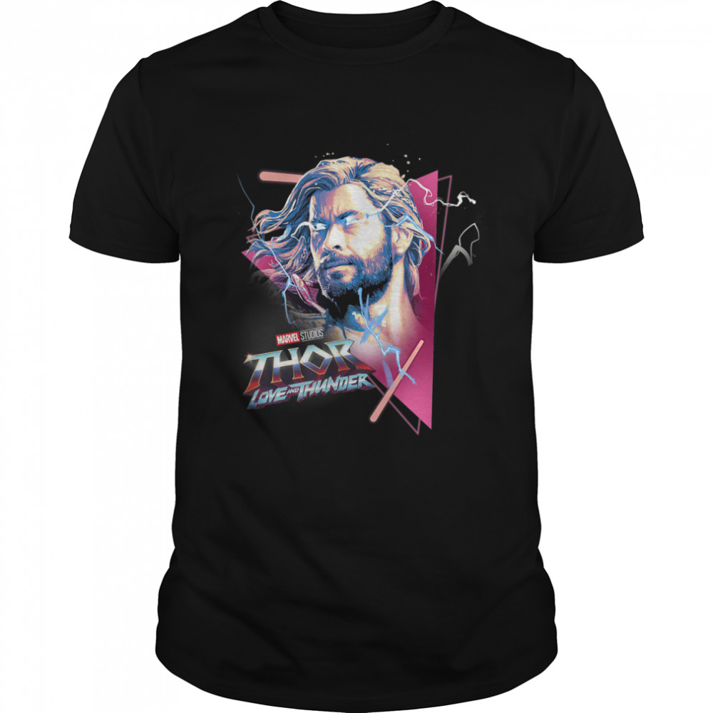 Love And Thunder Thor Geometric God Poster T-Shirt