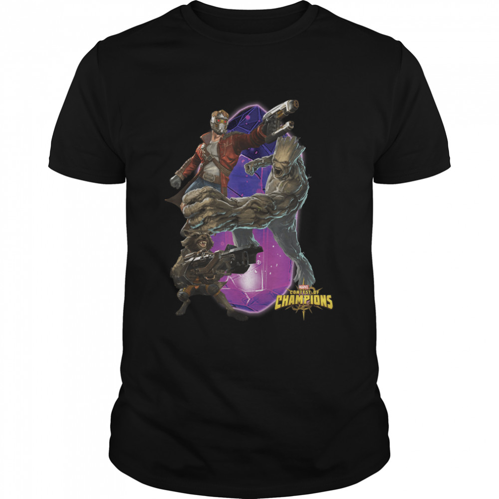Marvel Contest Of Champions Guardians Stone Graphic T-Shirt