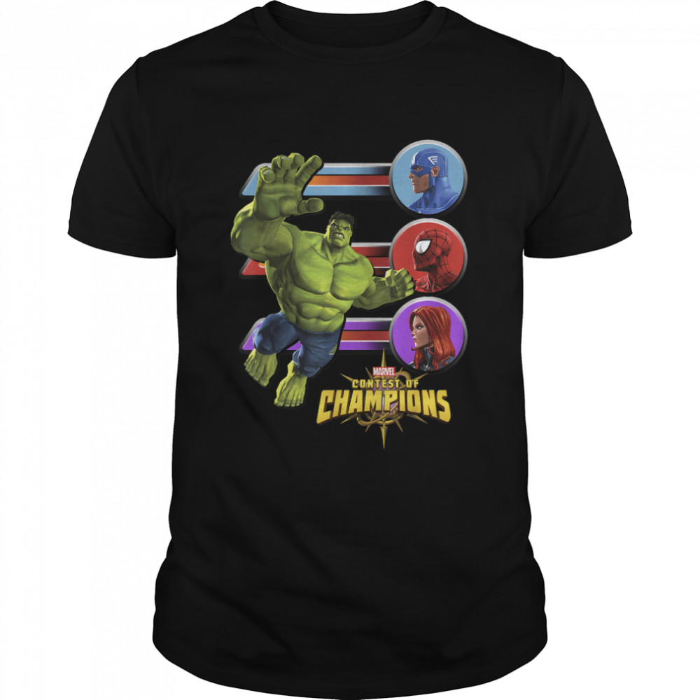Marvel Contest Of Champions Hulk Match Graphic T-Shirt