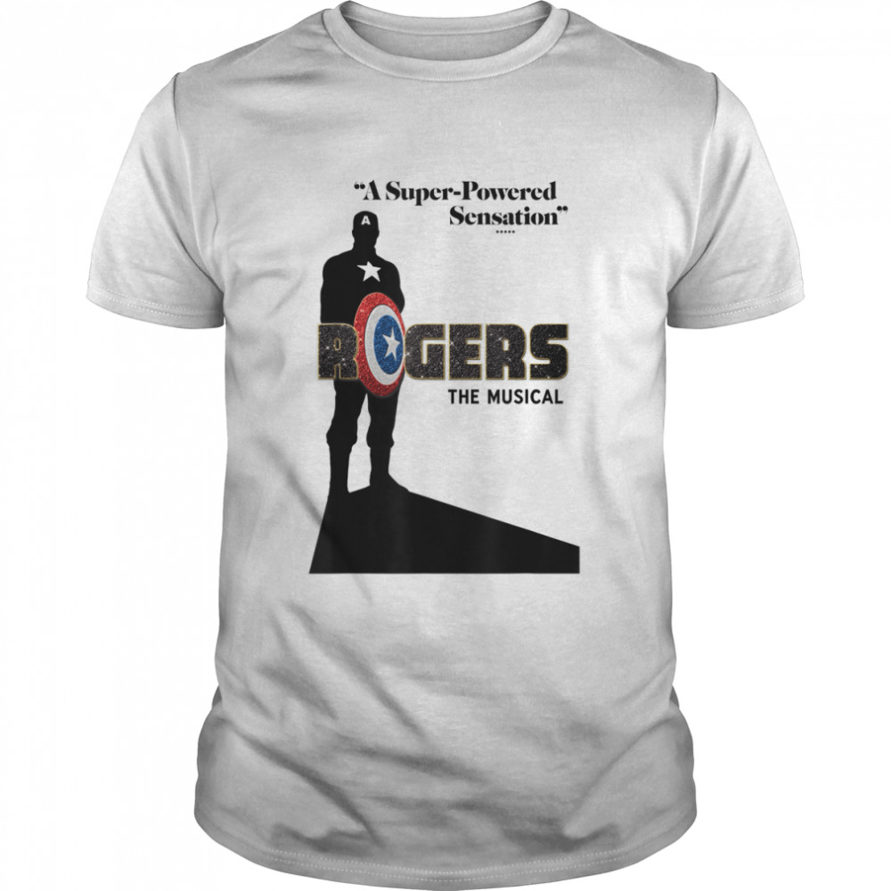 Marvel Hawkeye Rogers The Musical A Super Powered Sensation T-Shirt