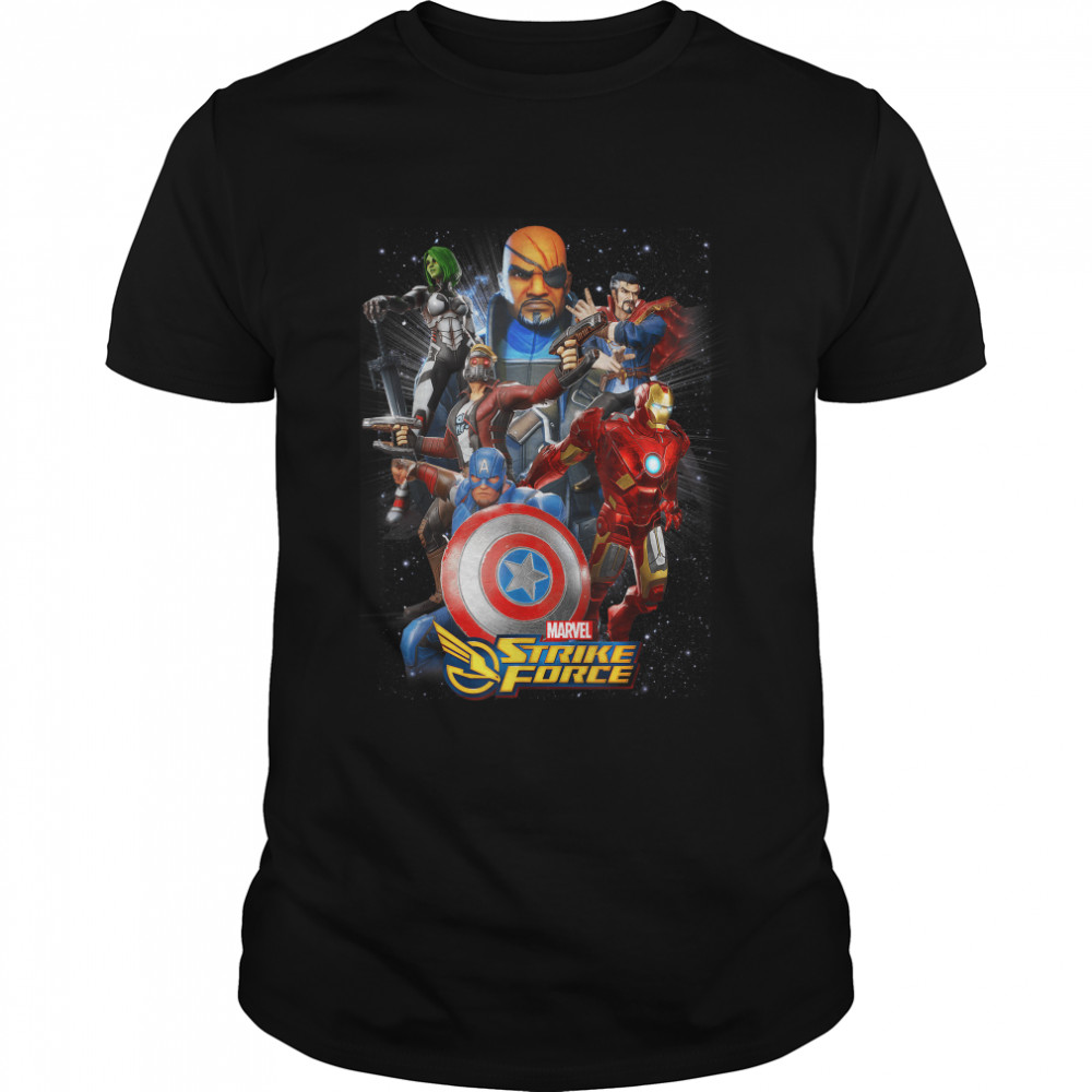 Marvel Strike Force Hero Team Up Graphic T-Shirt