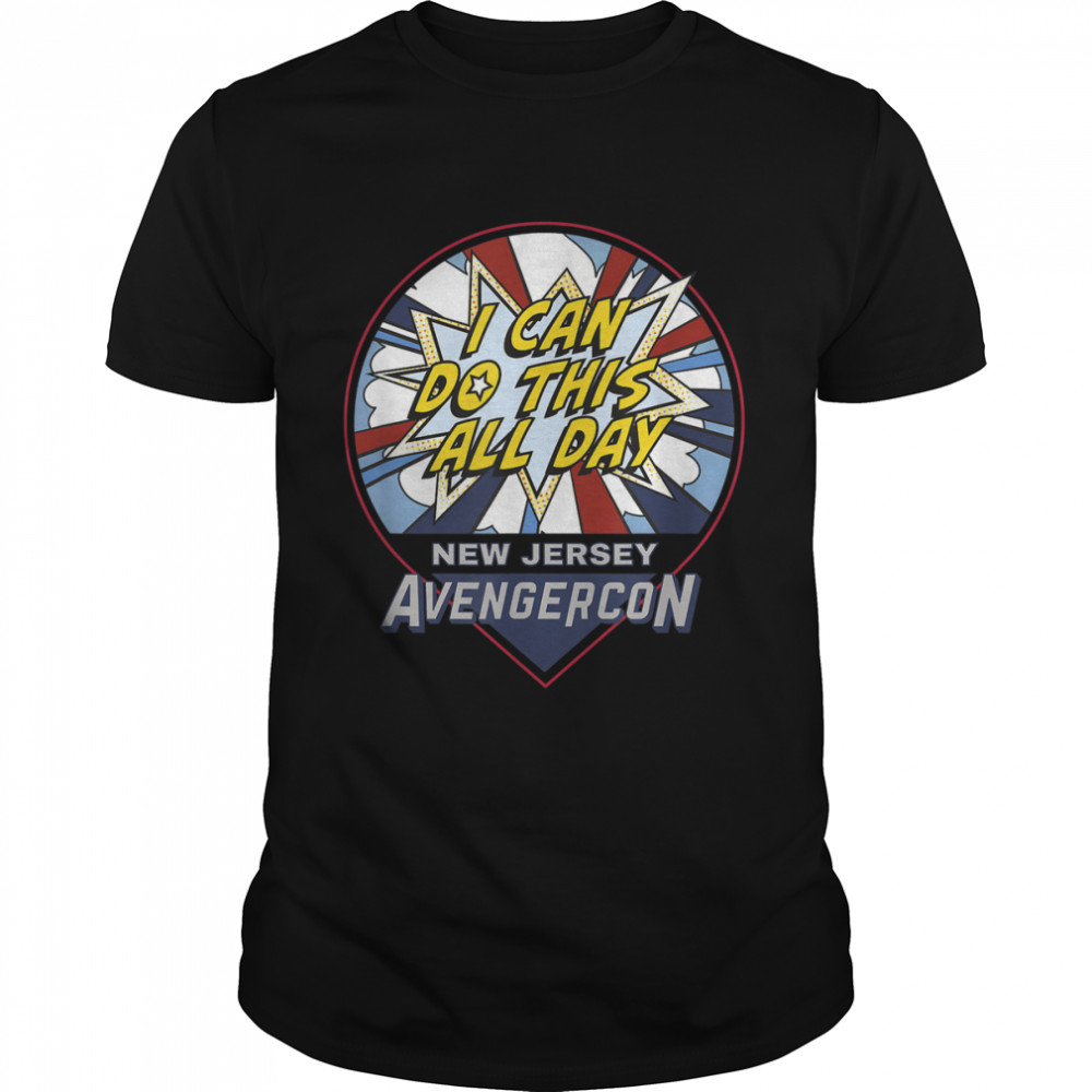 Ms. Marvel I Can Do This All Day Avengercon Pop Art Poster T-Shirt