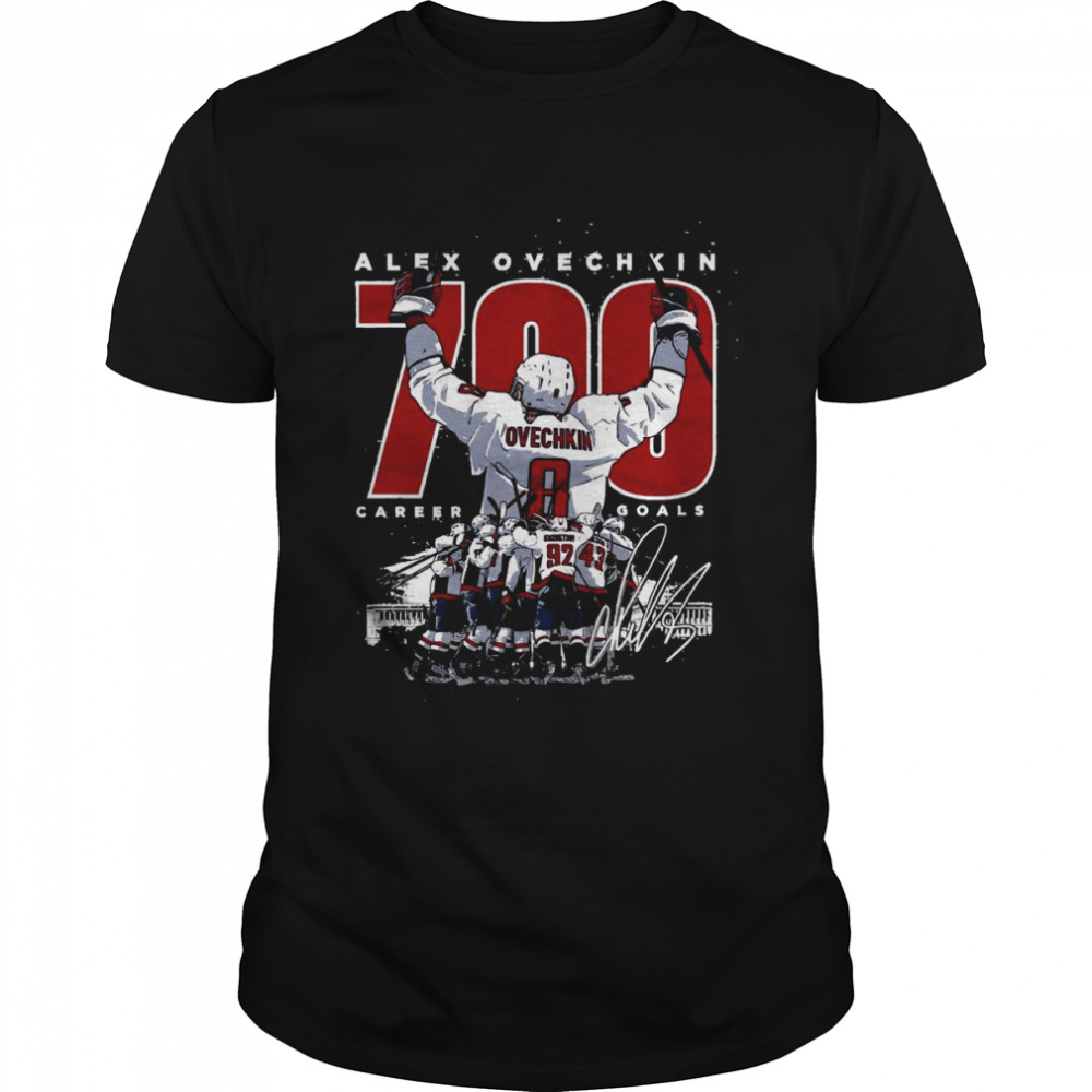 Ovechkin 700 Goals For Washington Capitals Fans shirt Classic Men's T-shirt