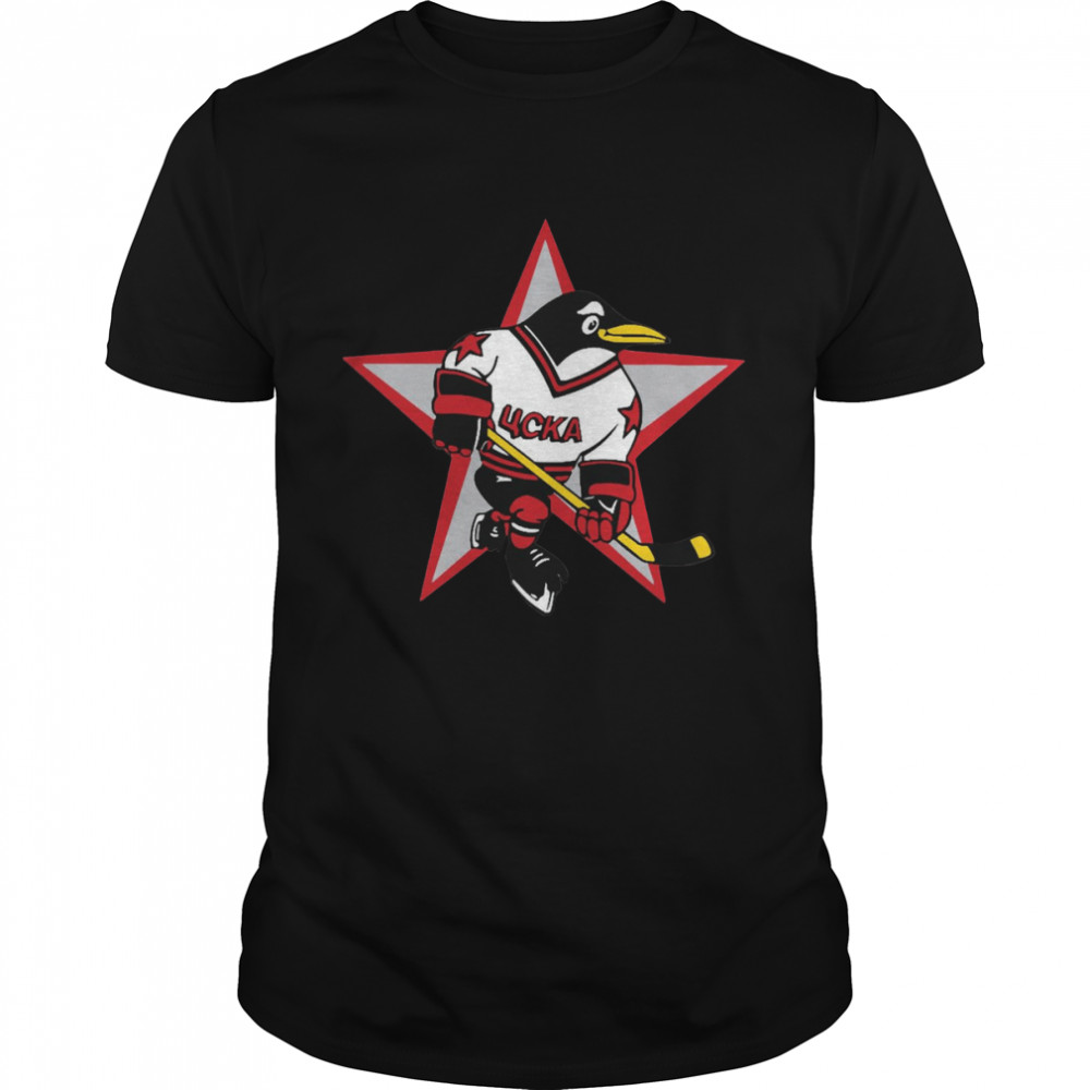 Red Penguin 1990S Russian Penguins Shirt