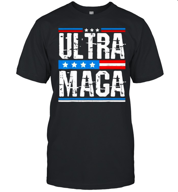 Ultra MAGA Proud Anti Biden US Pro Trump Ultra MAGA Shirt