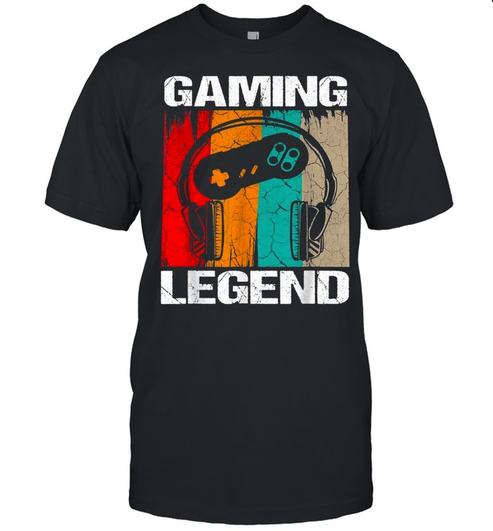 Gaming Legend Pc Gamer Video Games Boysnagershirt Shirt
