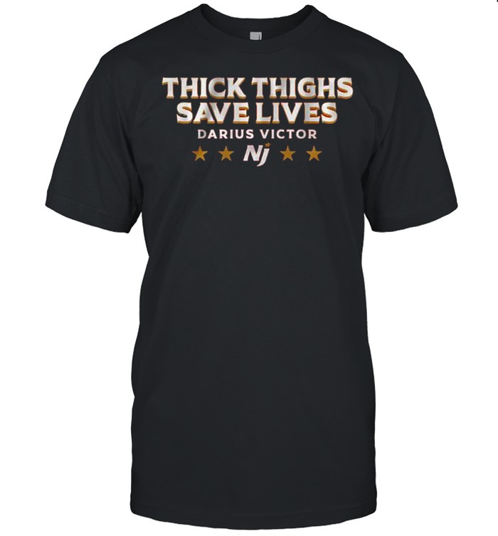New Jersey Generals Thick Thighs Save Lives Shirt