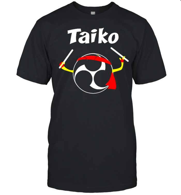 Taiko Ninja Black Mitsudomoe Practice  Classic Men's T-shirt