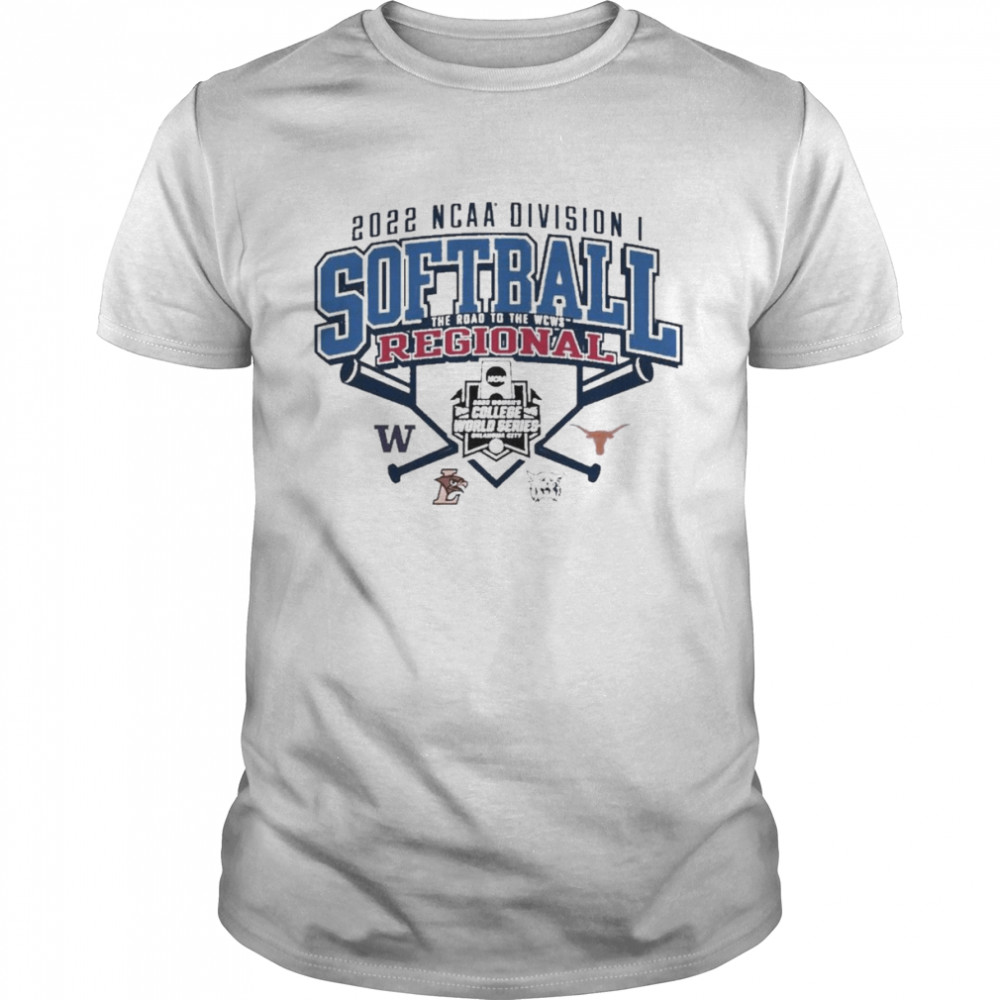 The Road To The WCWS 2022 NCAA Division I Softball Regional Washington  Classic Men's T-shirt