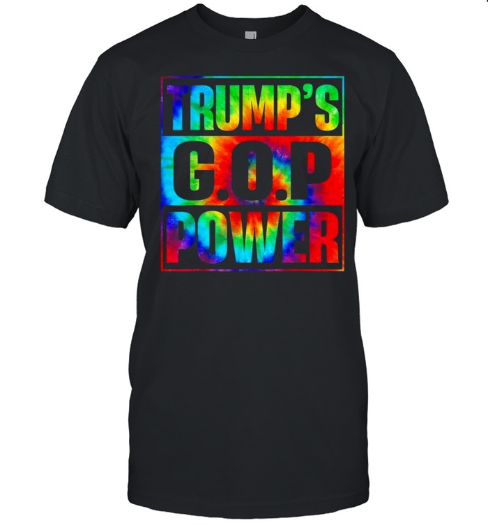 Trump’s GOP Power 4th Of July Tie Dye T-Shirt