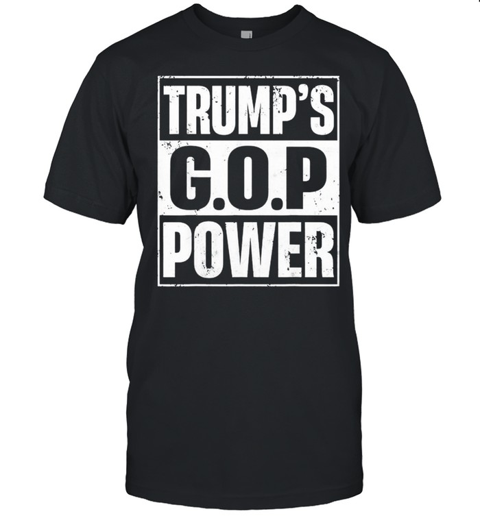 Trump’s gop power great maga king shirt