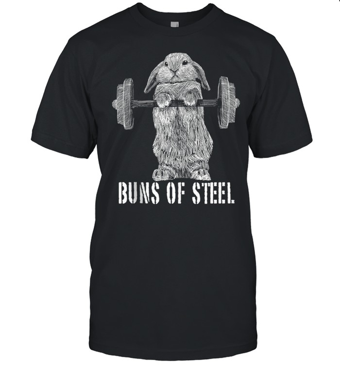 Workout Buns Of Steel Bunny Rabbit Gym Squat Tank ShirtTopShirt Shirt