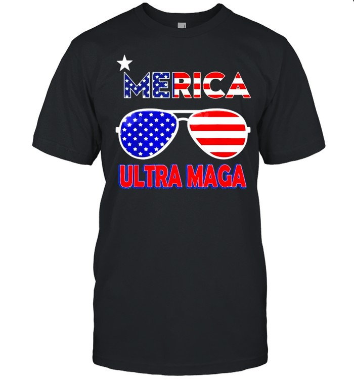 4th of july ultra maga American flag shirt