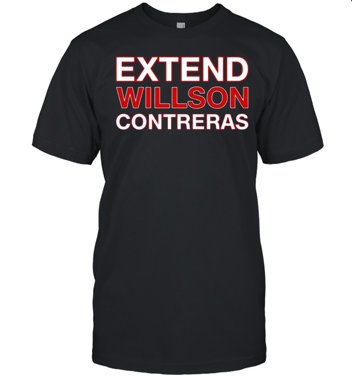 Extend willson contreras shirt