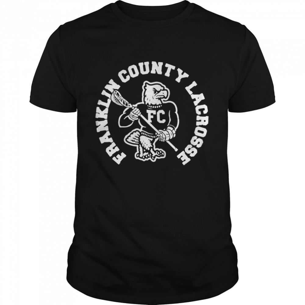 Franklin County Lacrosse Club Retro Mascotshirt Shirt