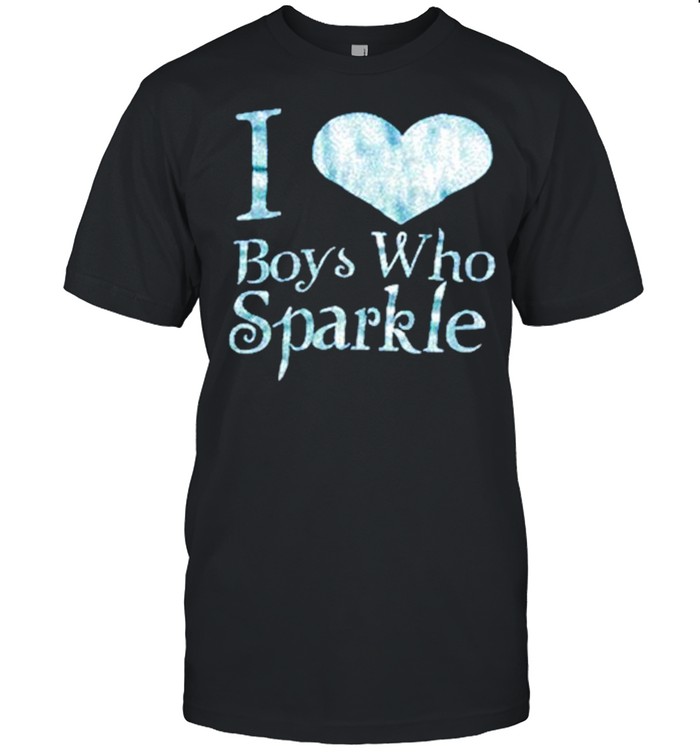 I love boys who sparkle twilight shirt