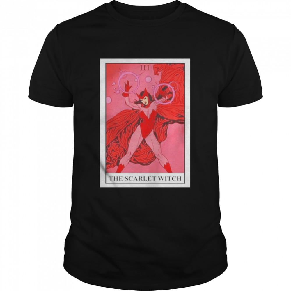 Marvel Scarlet Witch Tarot Card T-Shirt
