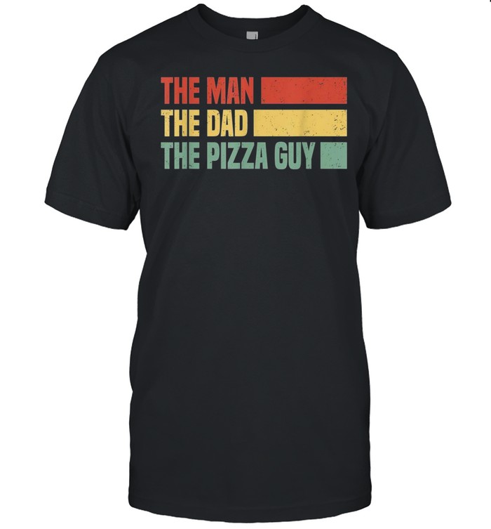 Mens Pizza delivery guy Design for pizzasShirt Shirt