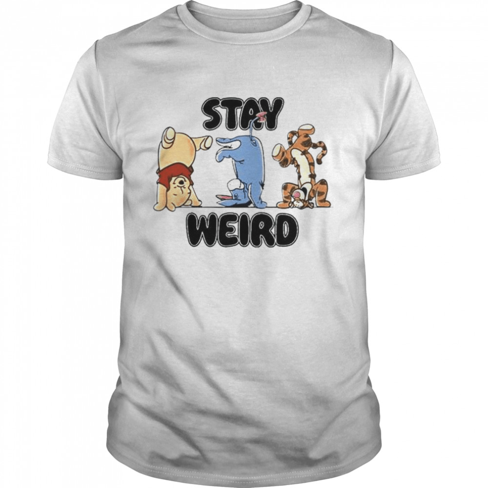 By turborat stay weird shirt