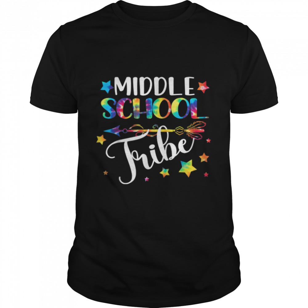 Middle School Teachers Students Tribe Last Day Of School T-Shirt B0B1DKTWPL