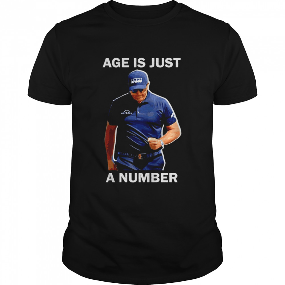 Phil Mickelson Age Is Just A Number  Classic Men's T-shirt
