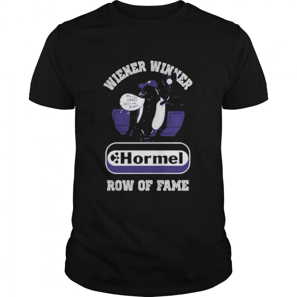 Wiener Winner Hormel Row Of Fame T- Classic Men's T-shirt