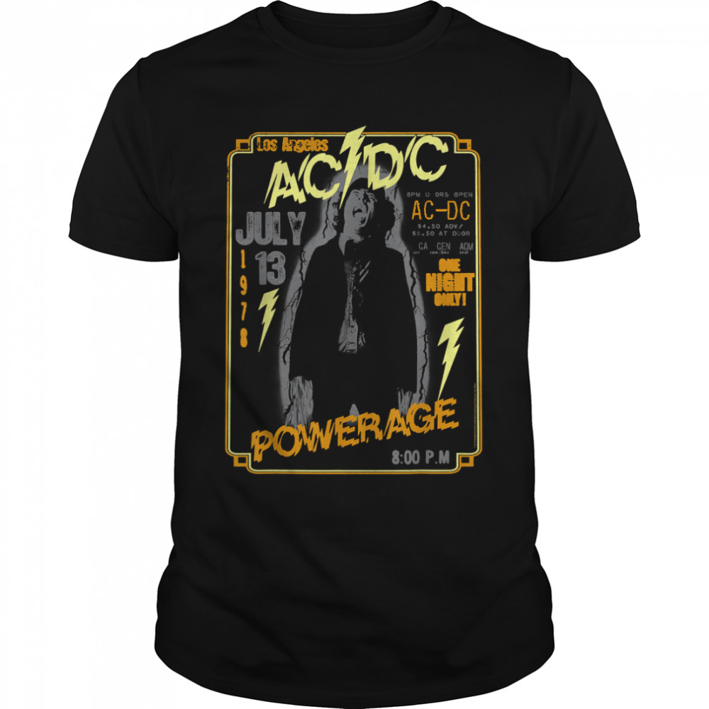 ACDC - One Night Only T-Shirt