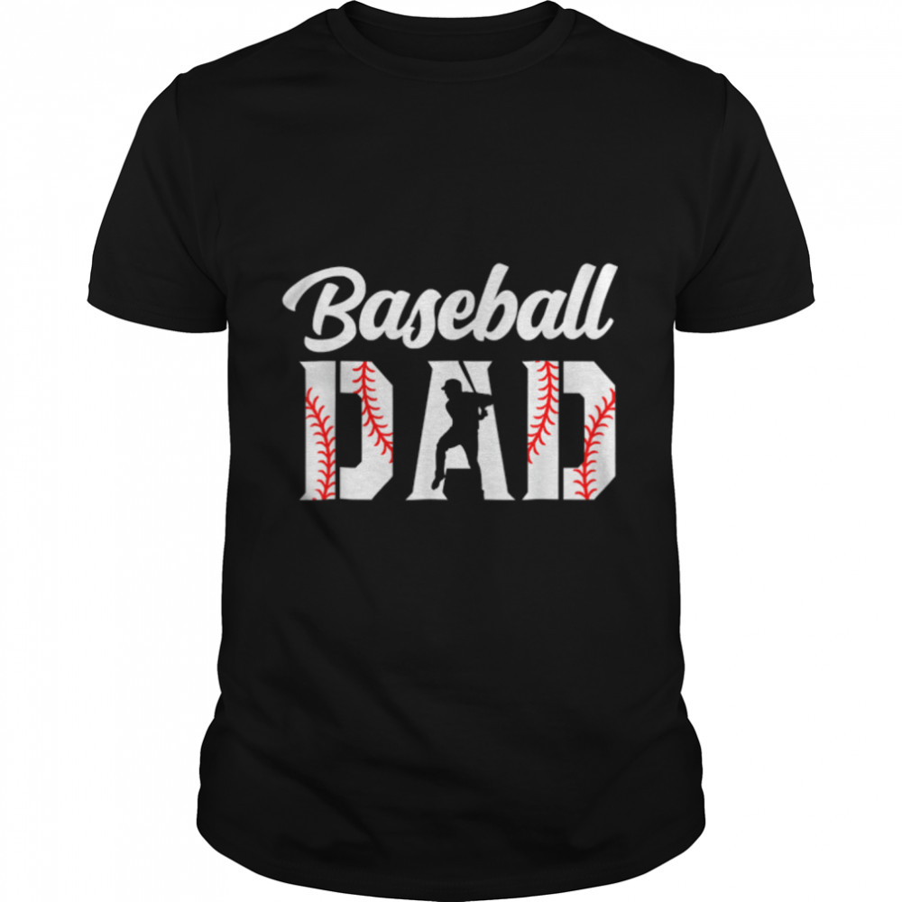 Baseball Dad Apparel Dad Baseball Vintage Father'S Day 2022 T-Shirt B0B1Zrf3Wm